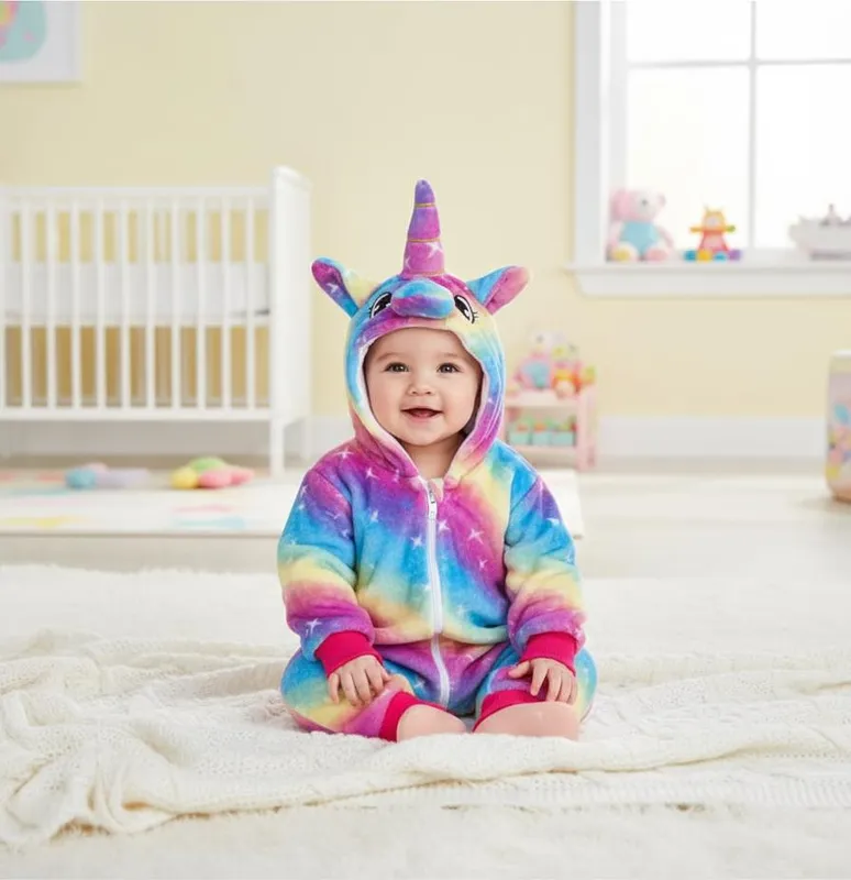 MAMELUCO BEBE UNICORNIO