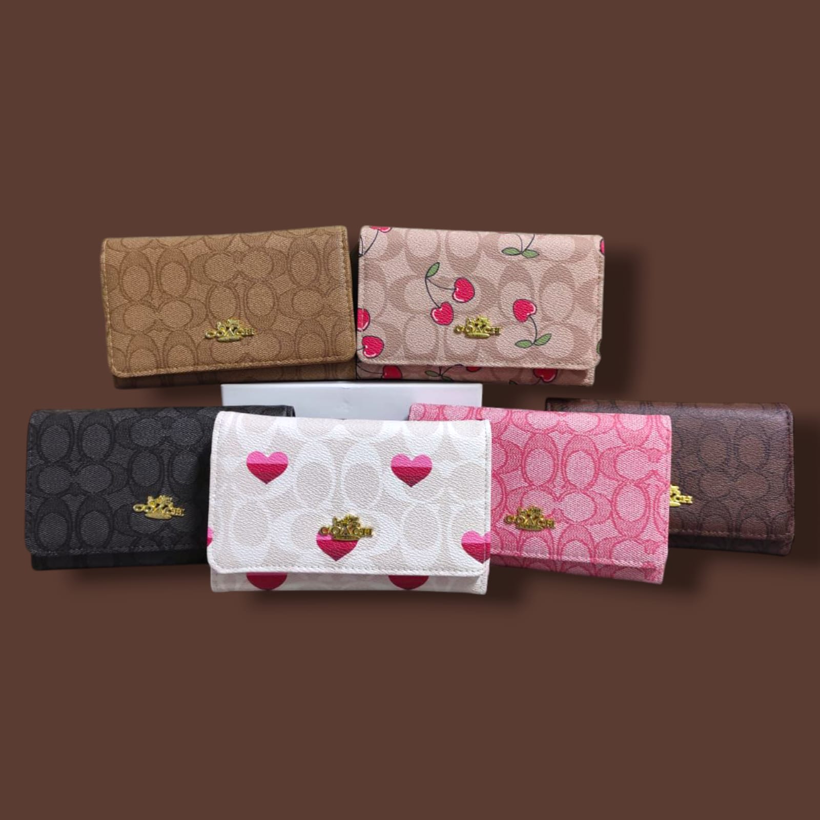 CARTERA BOLSO COACH (CON CAJA)
