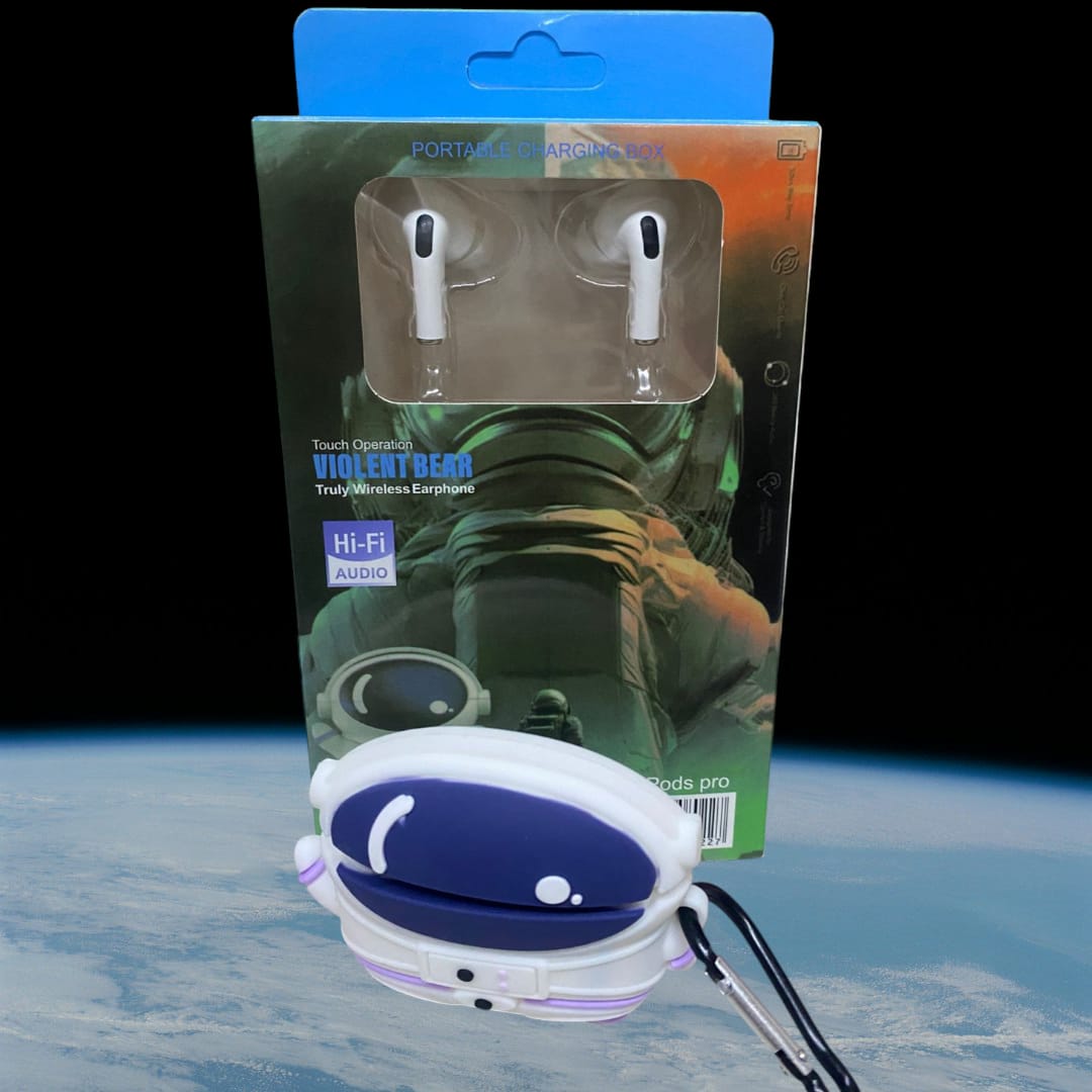 AIRPODS PERSONAJES ASTRONAUTA