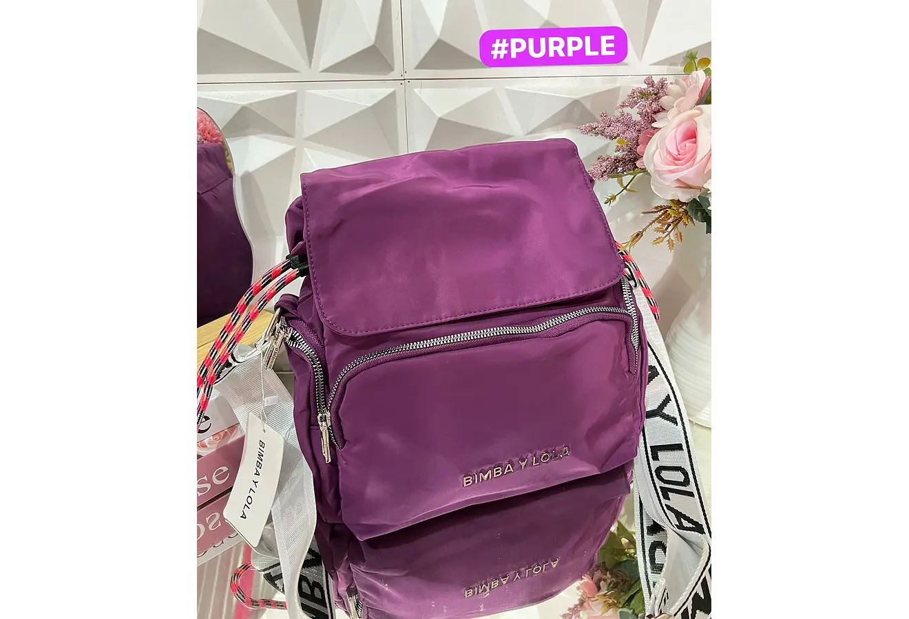 CROSSBODY BIMBA Y LOLA MORADO
