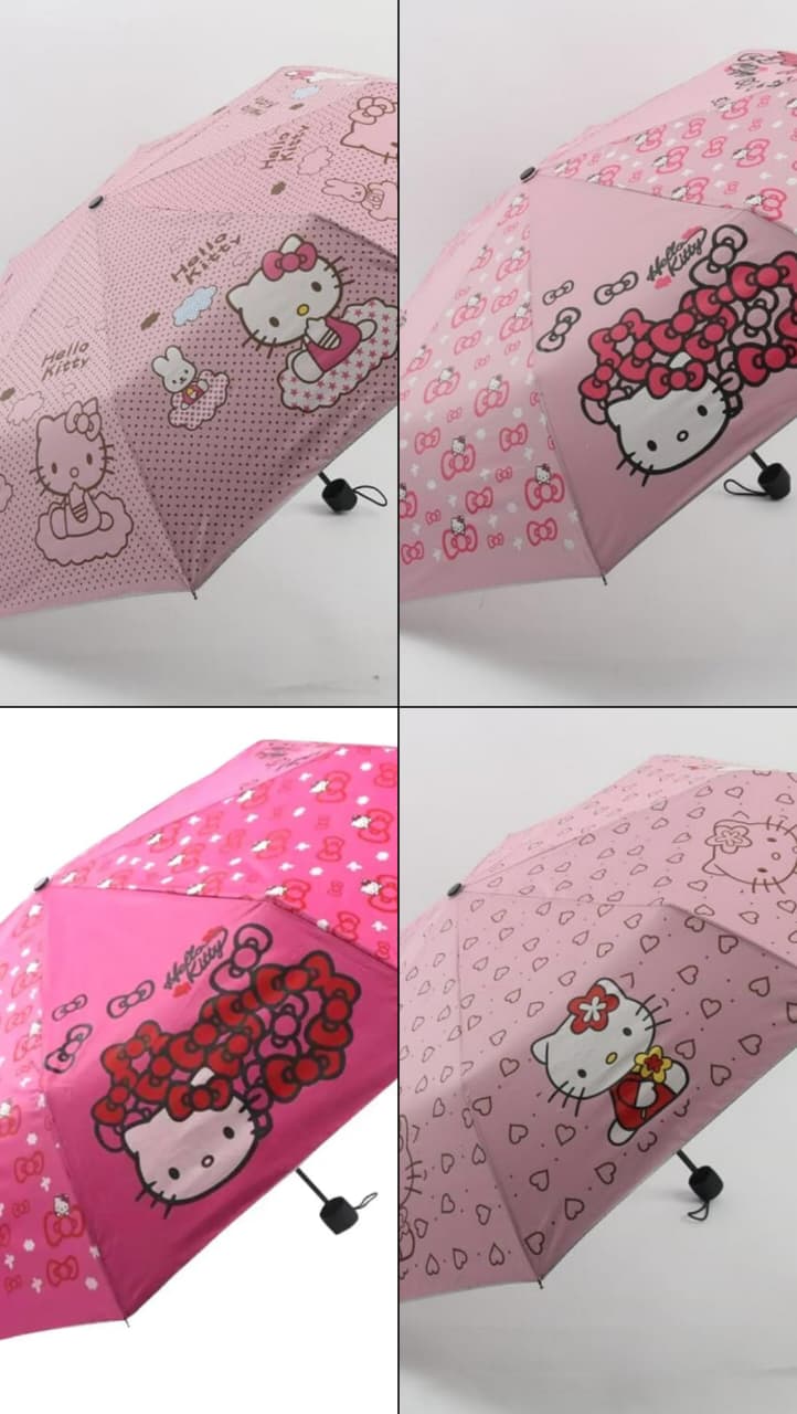 PARAGUAS NIÑAS HELLO KITTY