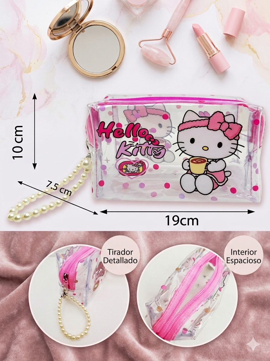 LAPICERA COSMETIQUERA HELLO KITTY