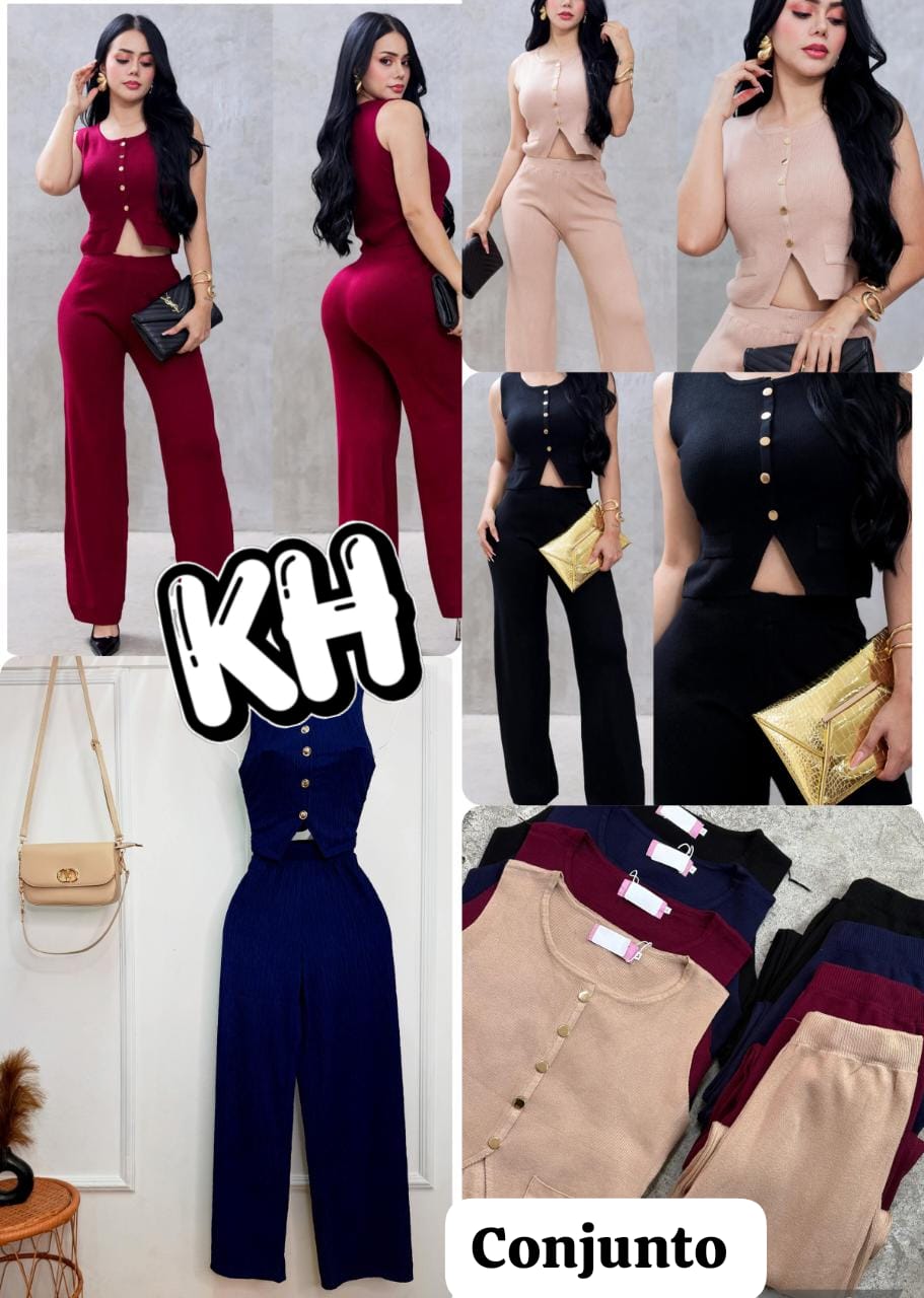 CONJUNTO BOMY PANTALON Y BLUSA