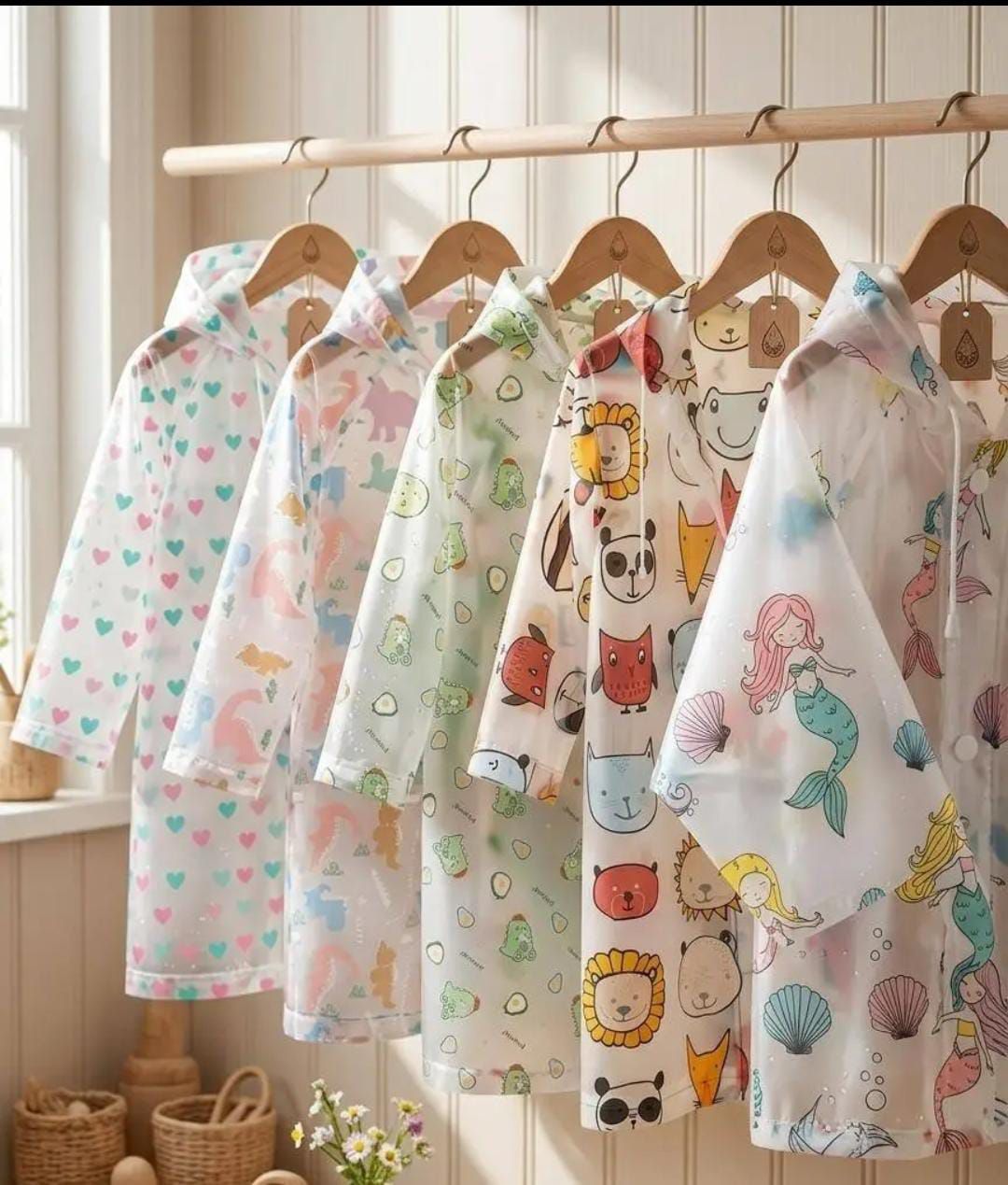 IMPERMEABLE DISEÑOS NIÑOS
