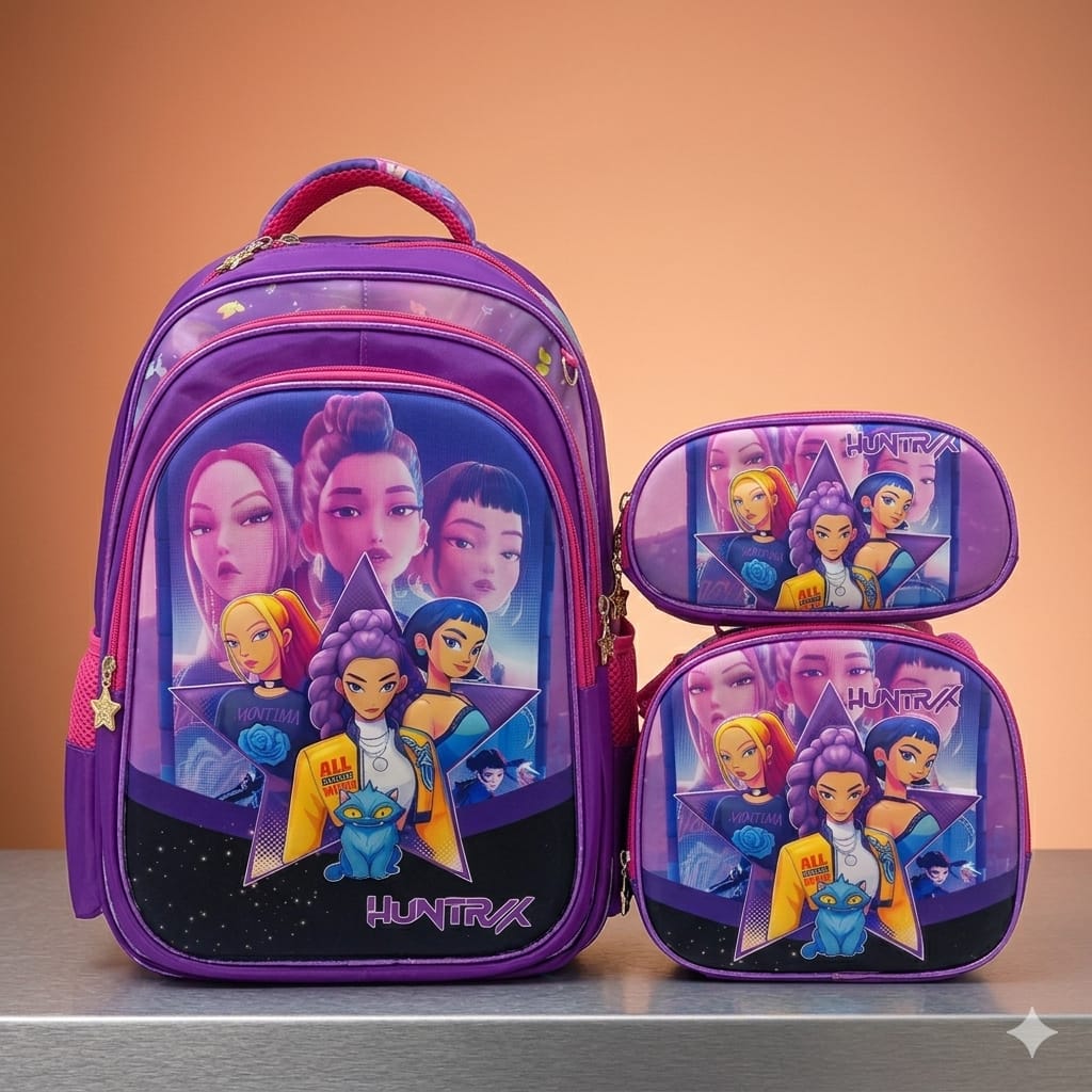 COMBO MOCHILA SORPRESA GUERRERAS #5 NIÑA FLORES