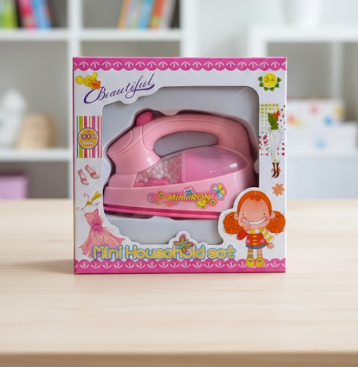 JUGUETE MINI ELECTRODOMESTICO PLANCHA
