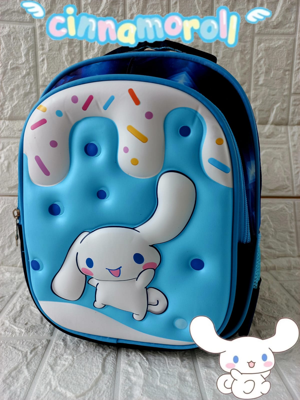 MOCHILA PRESCOLAR PERSONAJES CINNAMONROL