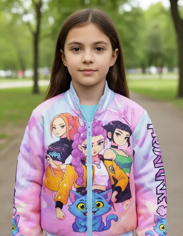 SUDADERA ABORREGADA LAS GUERRERAS DEL K-POP MOD.2 S (4-6)