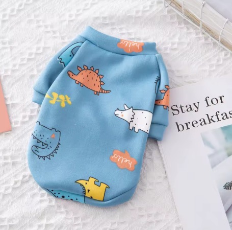 ROPA PARA MASCOTA DINOSAURIOS XL