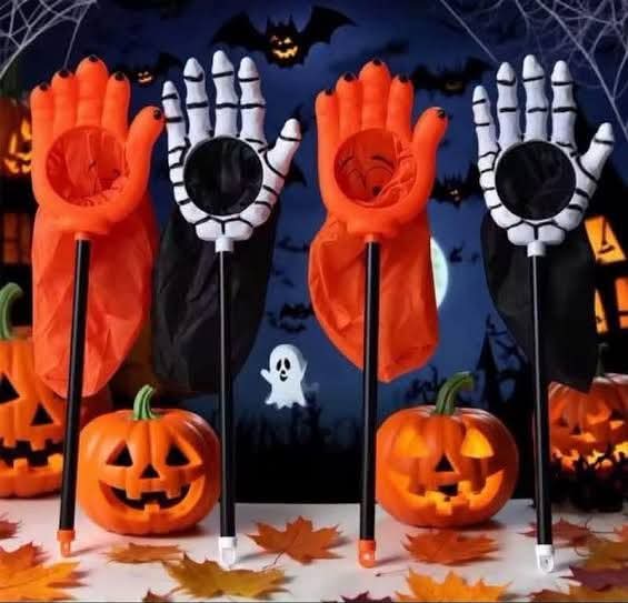 BOLSA PARA DULCES HALLOWEEN CON MANGO