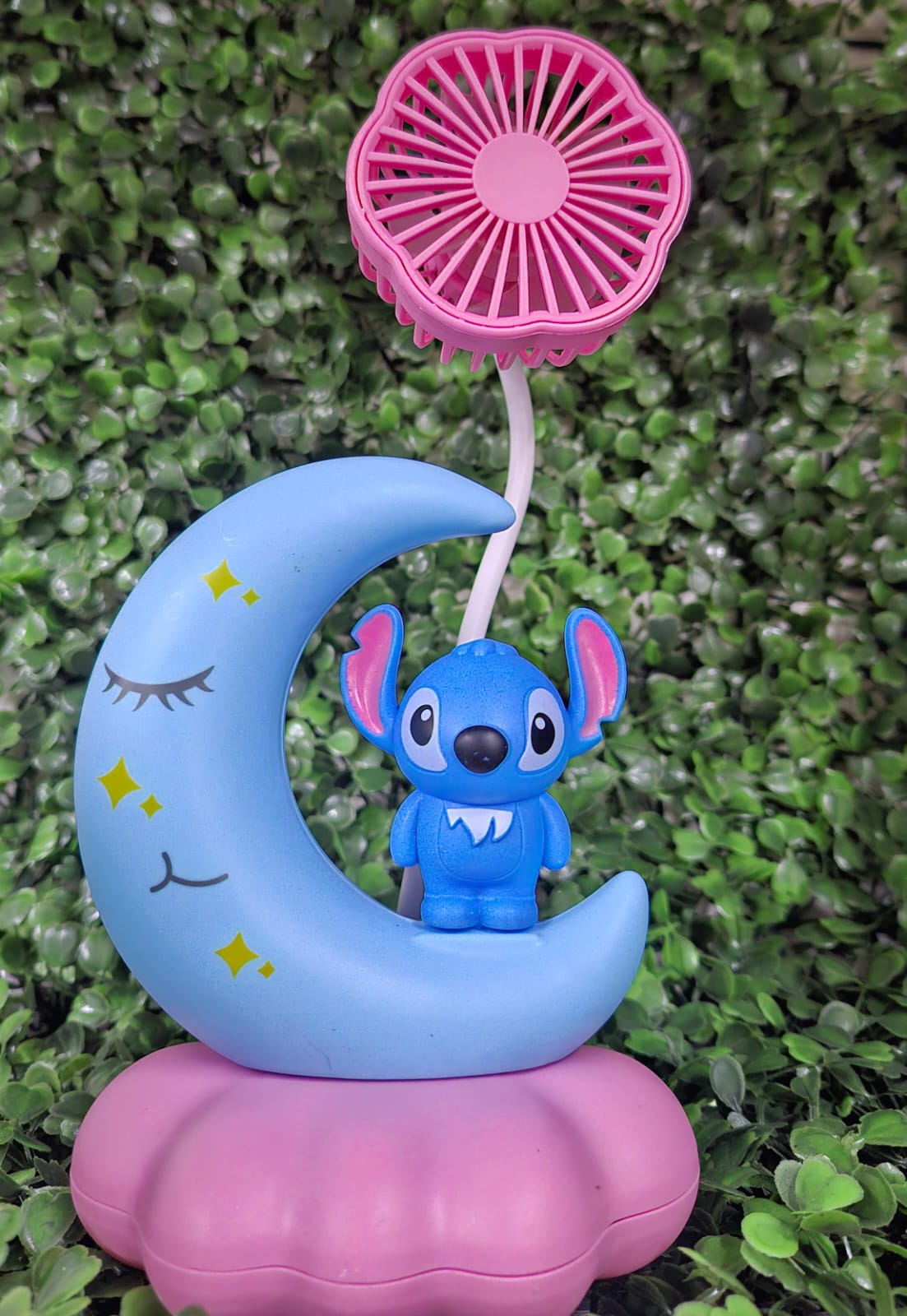 VENTILADOR STITCH EN LA LUNA AZUL