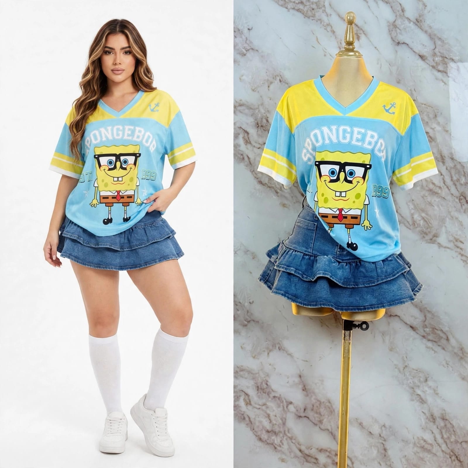 JERSEY PERSONAJES BOB ESPONJA