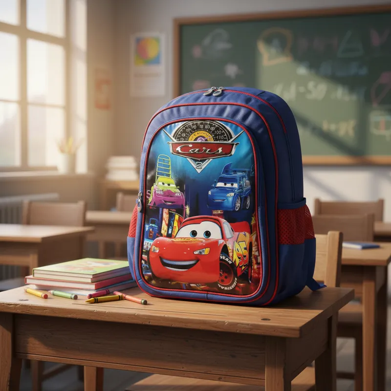 MOCHILA INDIVIDUAL PRIMARIA PERSONAJES CARS
