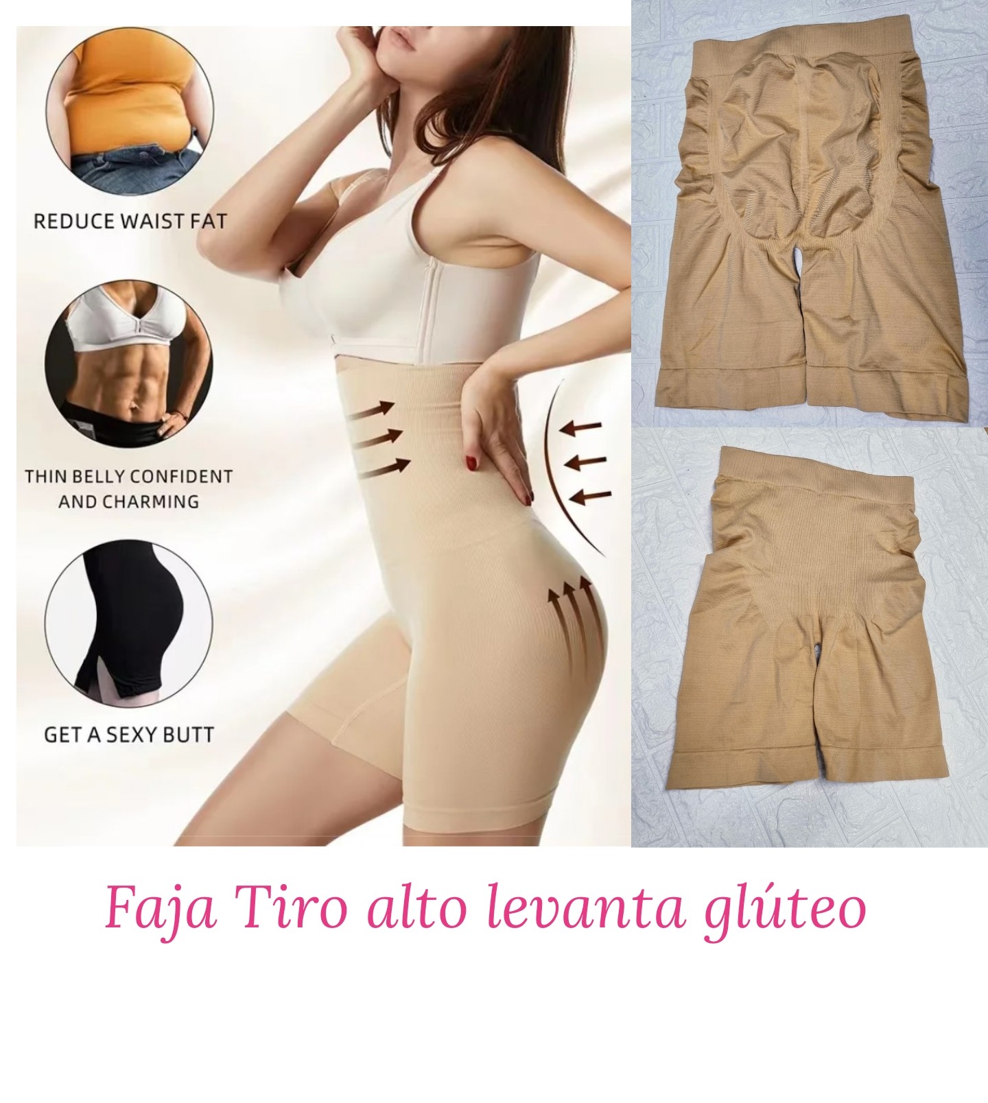 SHORT FAJA LEVANTA GLUTEOS MOD. ZHI