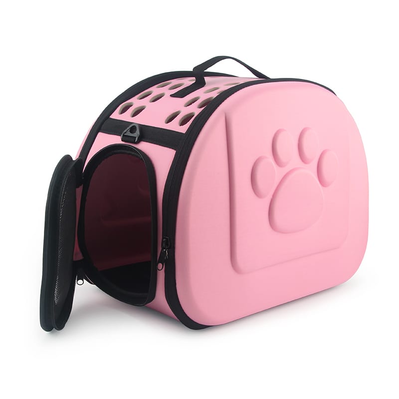 TRANSPORTADORA PARA ANIMALES ROSA