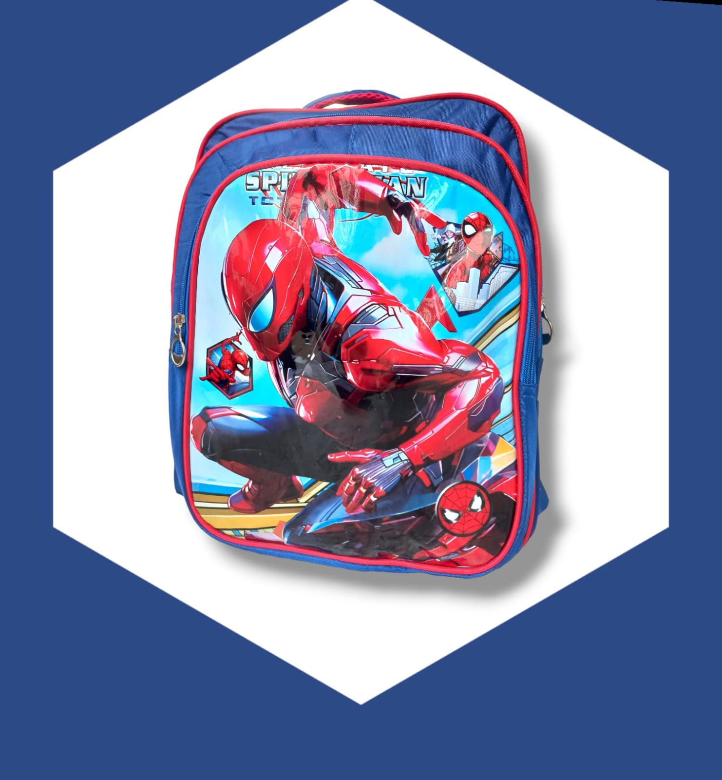 MOCHILA INDIVIDUAL PRIMARIA PERSONAJES IRON-SPIDER