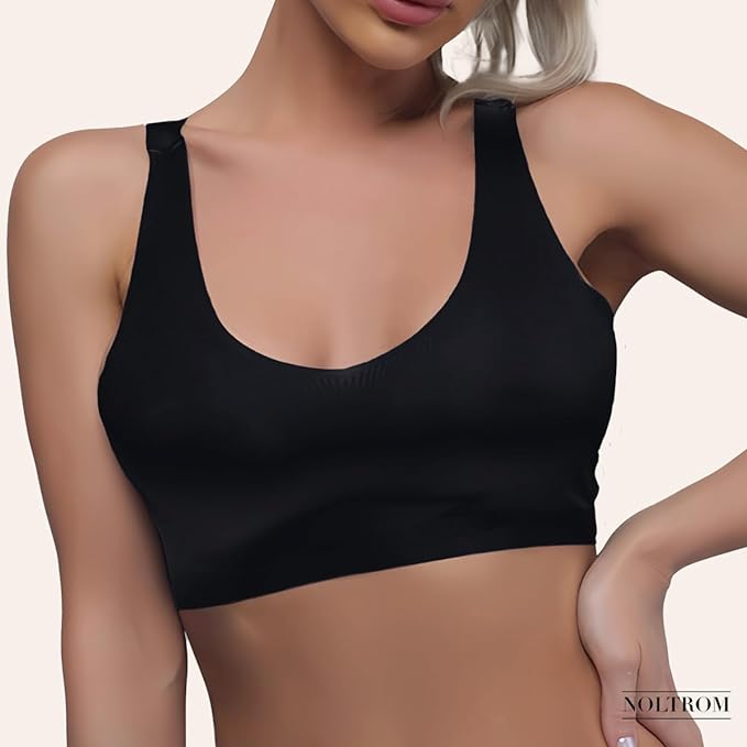 TOP SIN COSTURA NEGRO