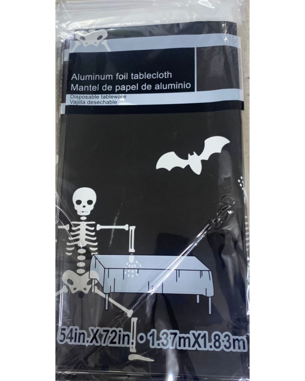 MANTEL HALLOWEEN 1.83 MURCIELAGOS