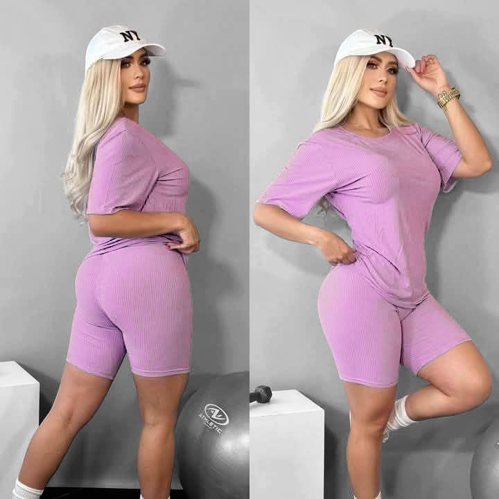 CONJUNTO SHORT BOMY ROSA M