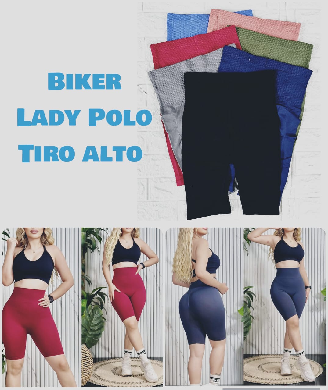 BIKER LADY POLO