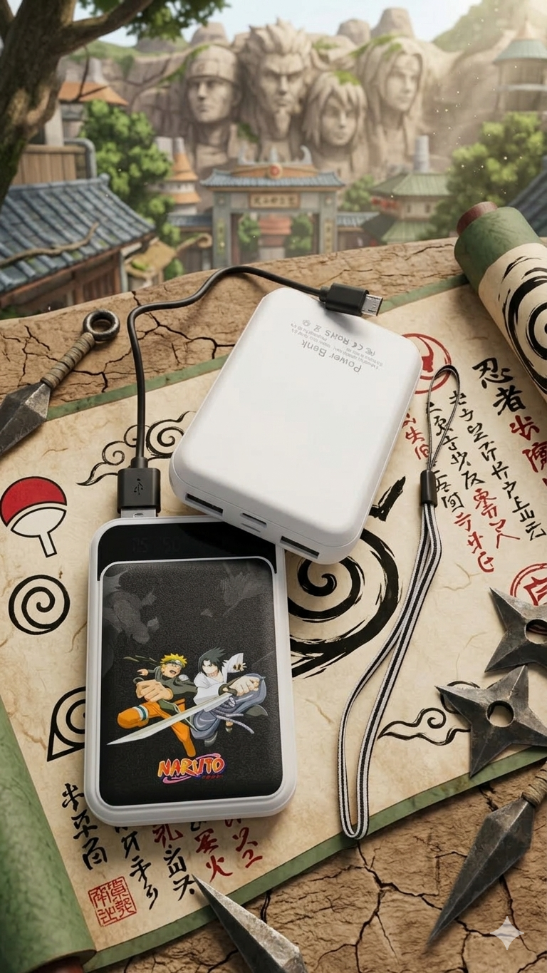 POWER BANK PERSONAJES NARUTO