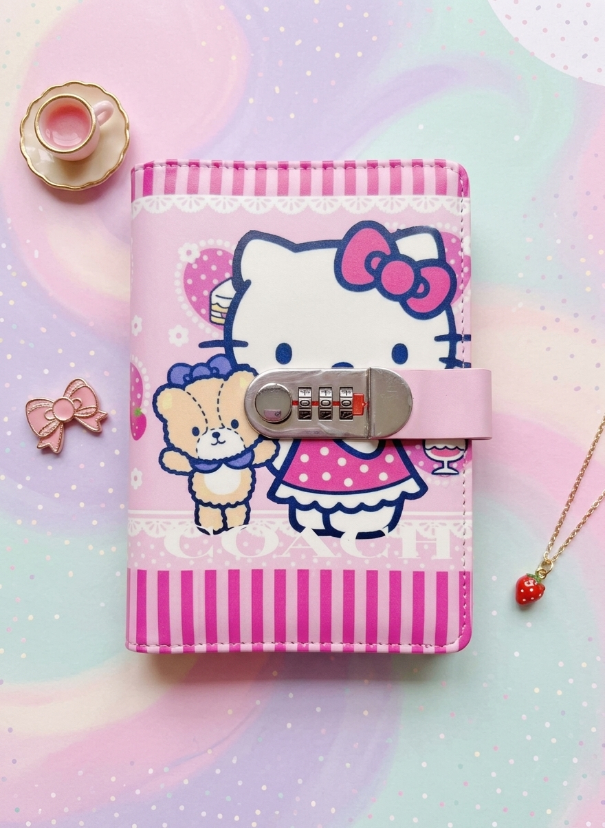 ORGANIGASTO CONTRASEÑA PERSONAJES HELLO KITTY MOD.4