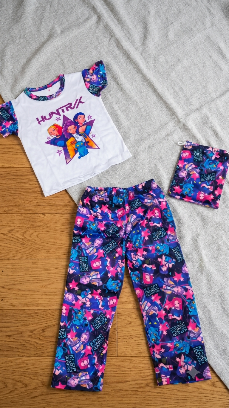 PIJAMA GUERRERAS KPOP 2 A 4 AÑOS (CH)