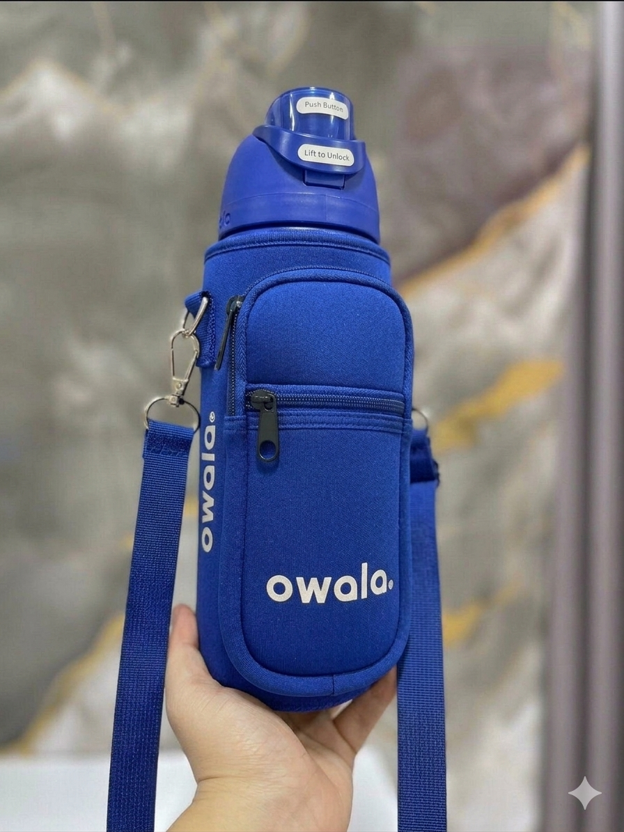 PORTA TERMO OWALA AZUL MARINO