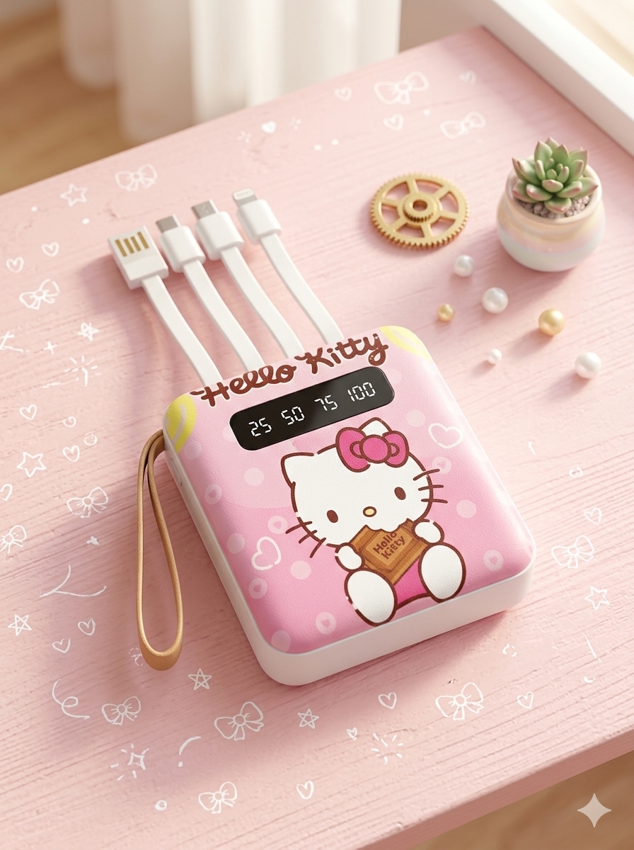 POWER BANK CARGADOR PORTATIL PERSONAJES