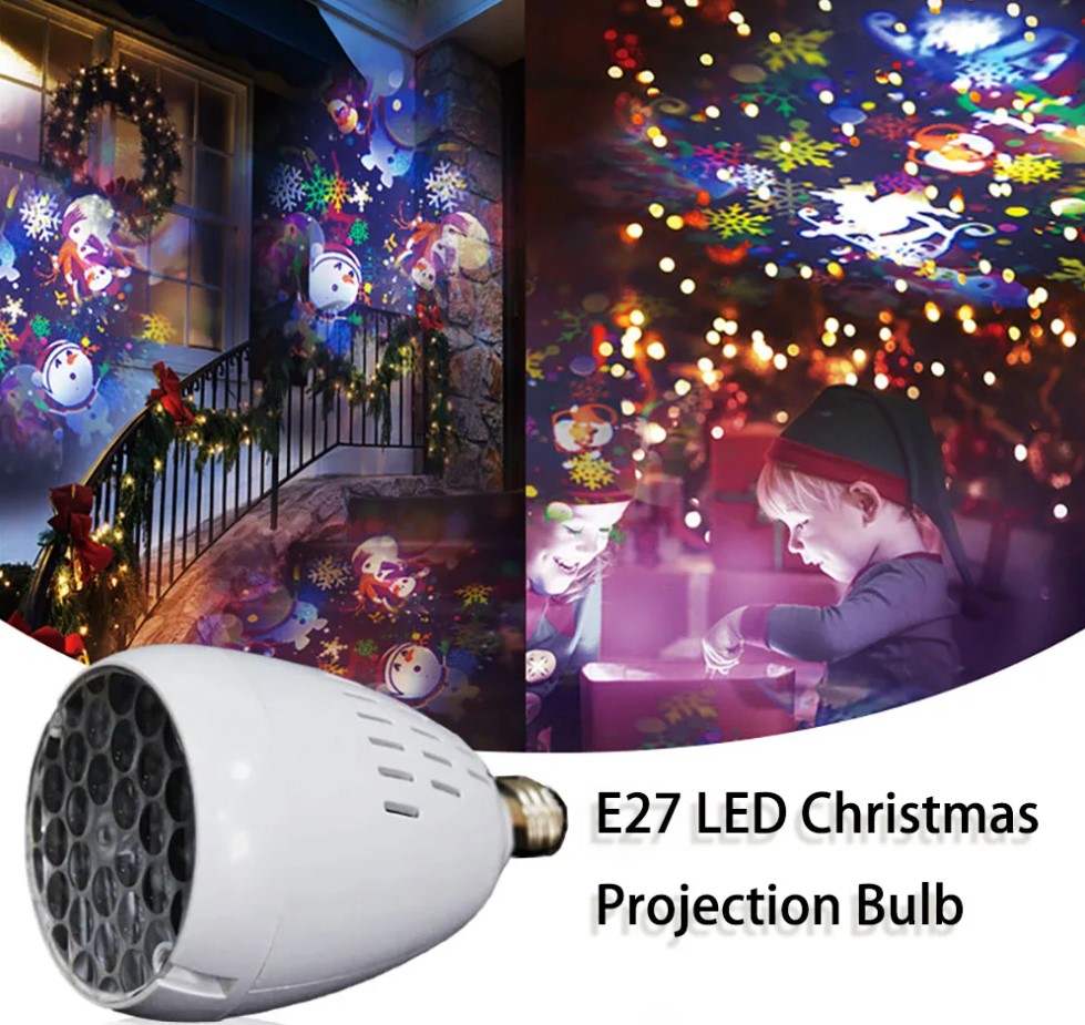 PROYECTOR NAVIDEÑO FOCO