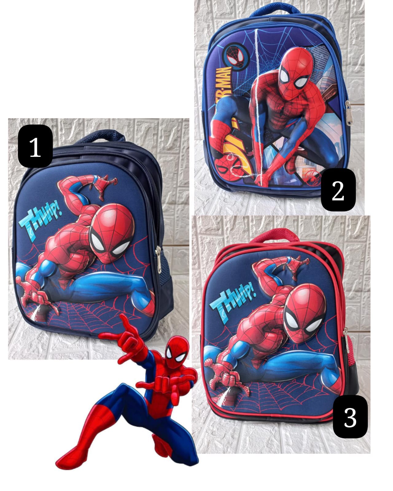 3D MOCHILA PERSONAJES #616 SPIDER-MAN