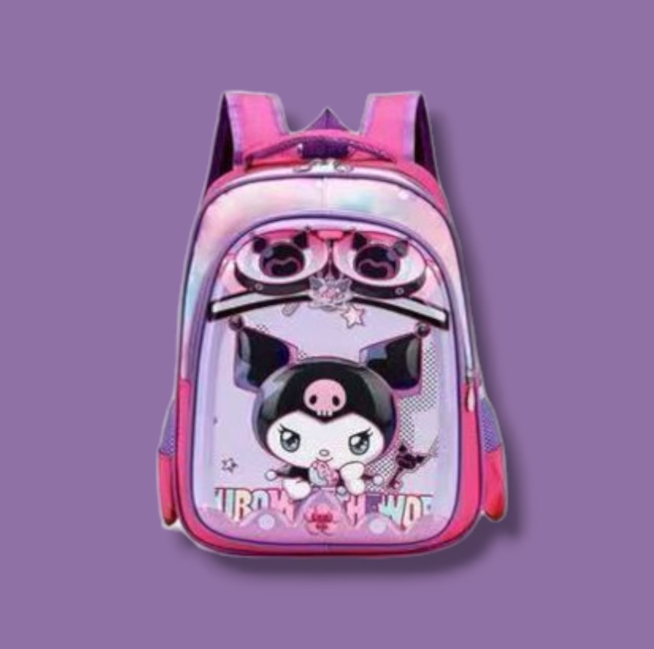 MOCHILA KINDER INFANTIL 3D NIÑA KUROMI