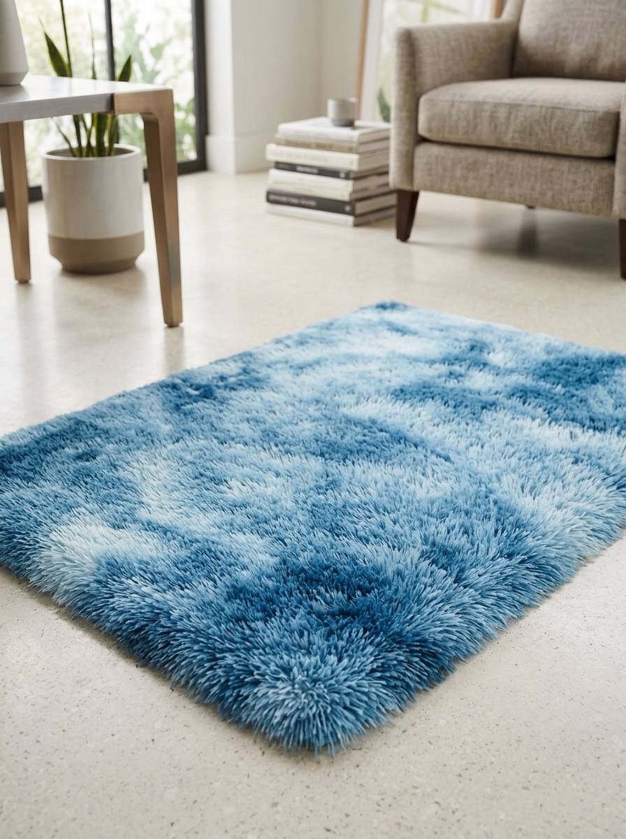 ALFOMBRA 80X100M CELESTE