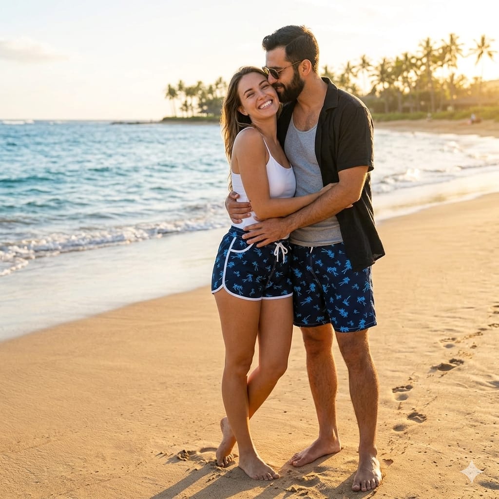SHORT DUO PAREJA PLAYERO