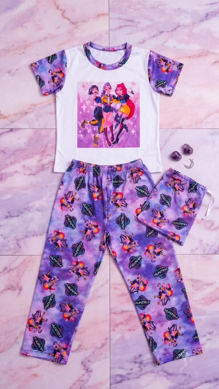 PIJAMA GUERRERAS KPOP