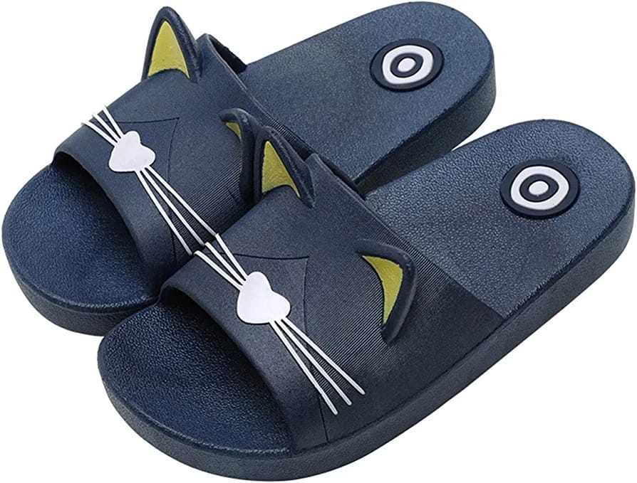 SANDALIAS GATITO NIÑOS 23-24 AZUL MARINO