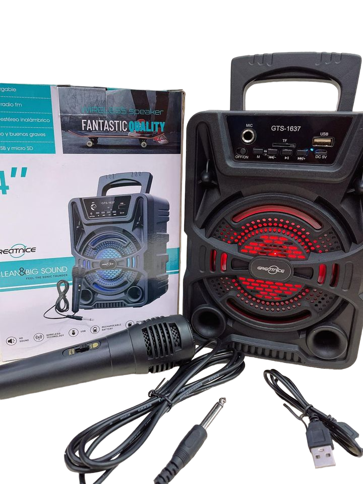 BOCINA BLUETOOTH FANTASTIC CON MICROFONO