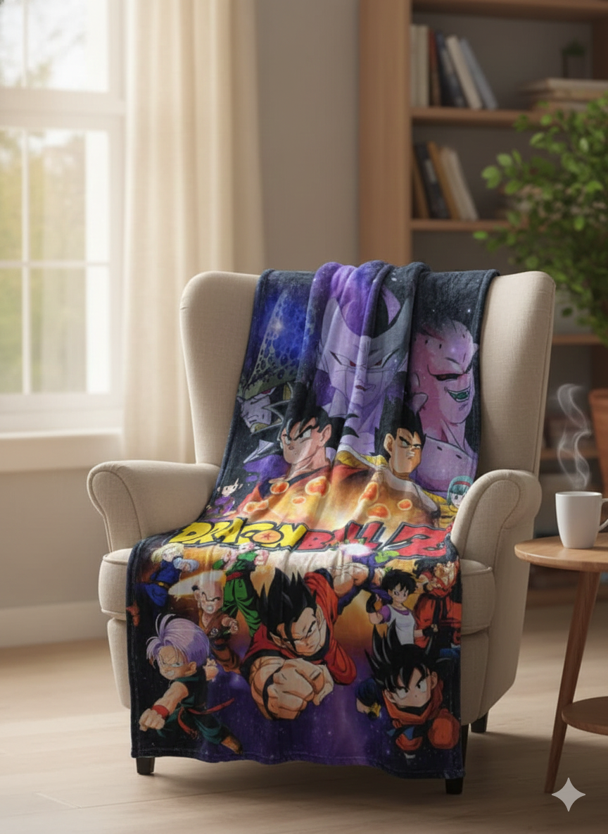 FRAZADA DRAGON BALL