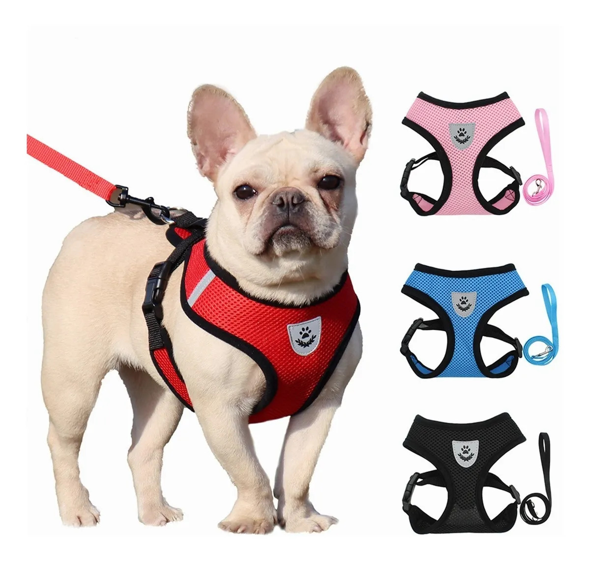 SET PECHERA Y CORREA PARA MASCOTAS L