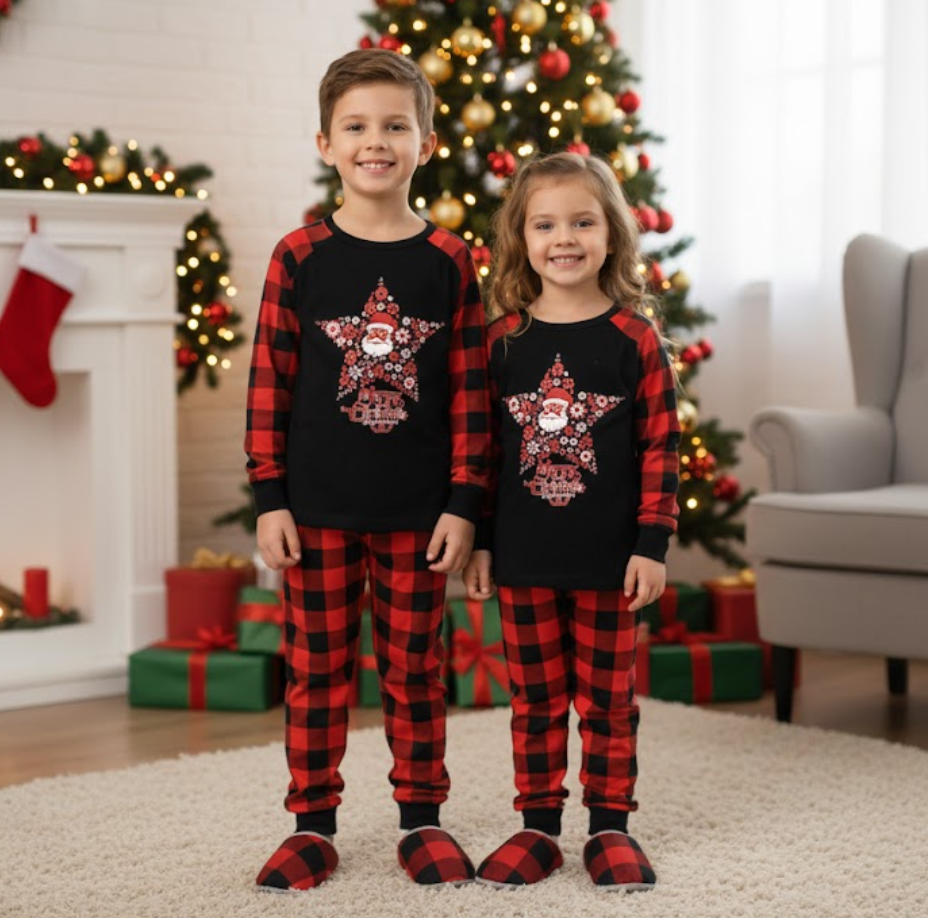 PIJAMA CON PANTUFLA NIÑO TALLA 8