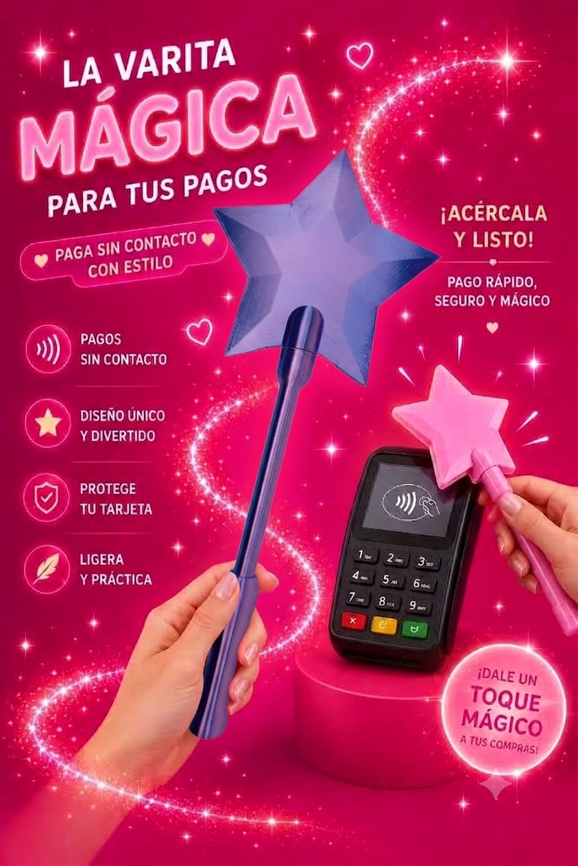 VARITA MAGICA PARA TARJETAS DE CREDITO AL AZAR