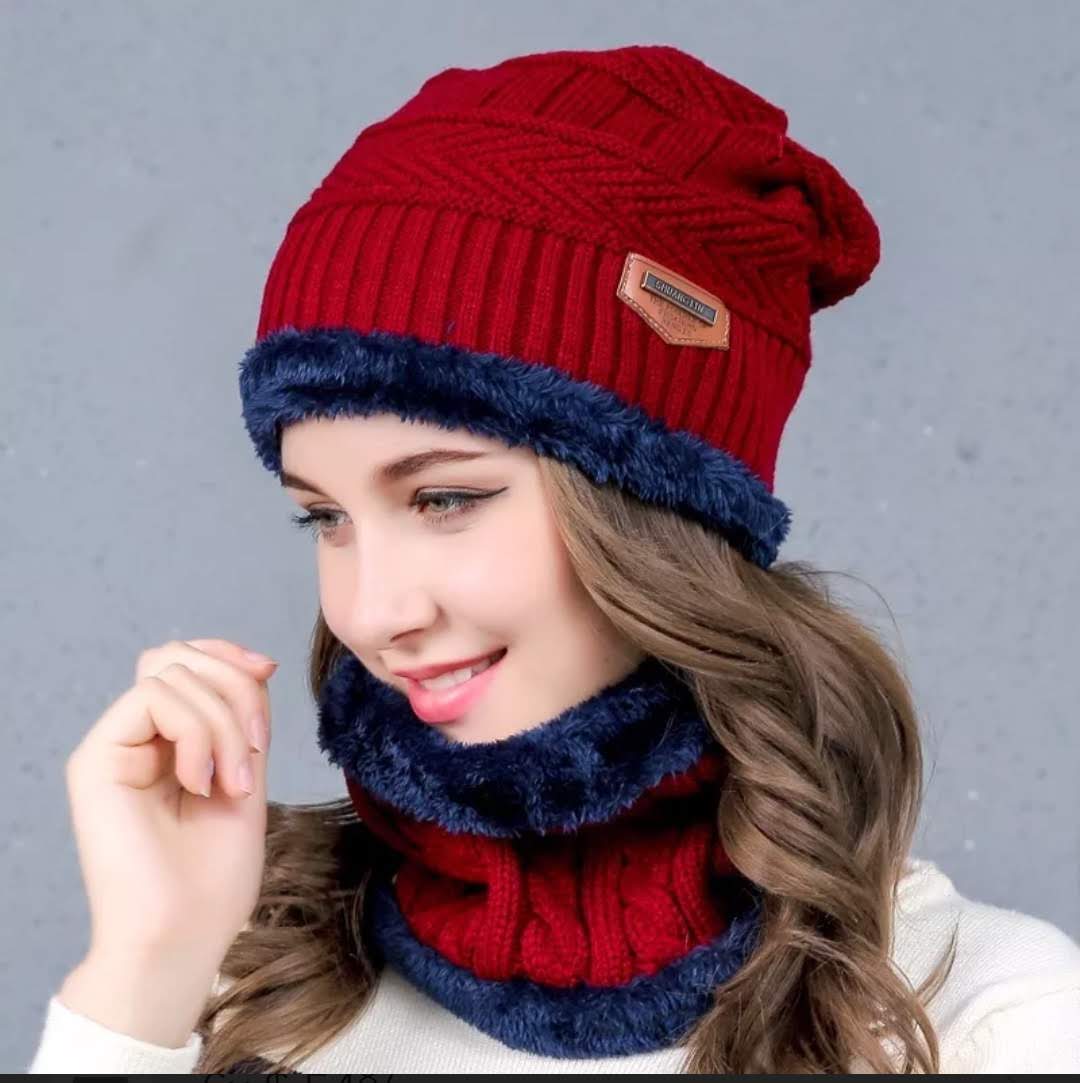 SET GORRO Y BUFANDA UNISEX GUINDO