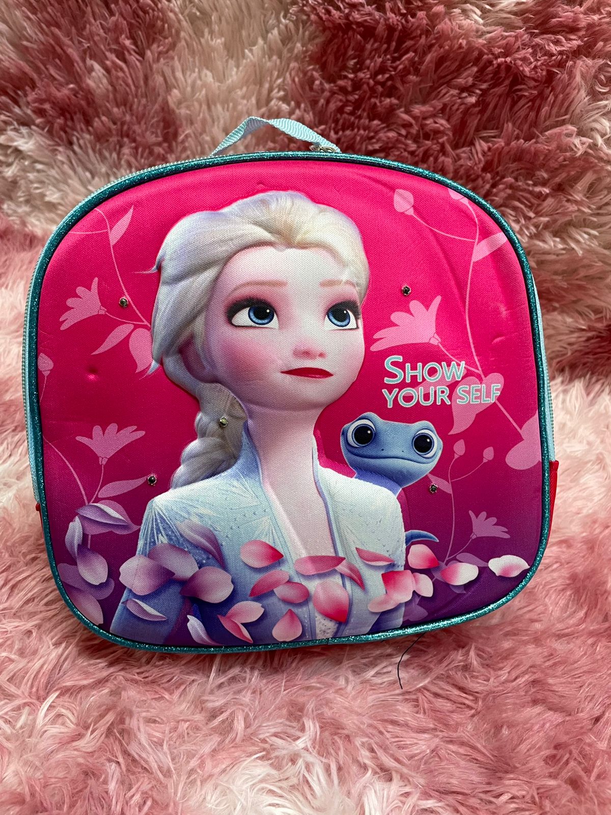 LONCHERA TERMICA LED PERSONAJES FROZEN MODELO 2