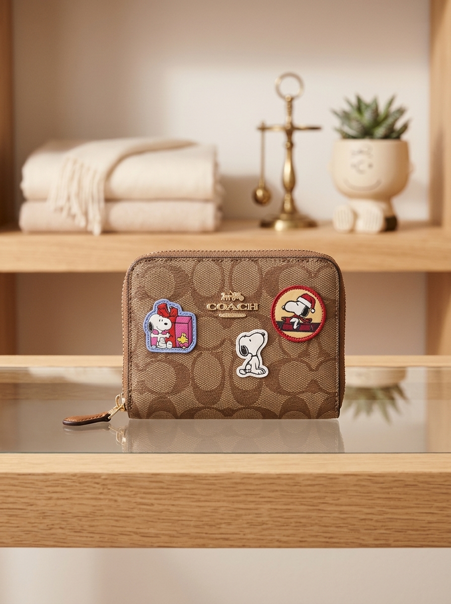 CARTERA ESTAMPADOS CAQUI PROFUNDO