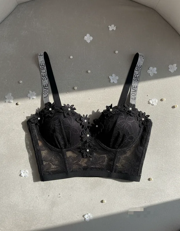 CORSET PERLAS 615 NEGRO M