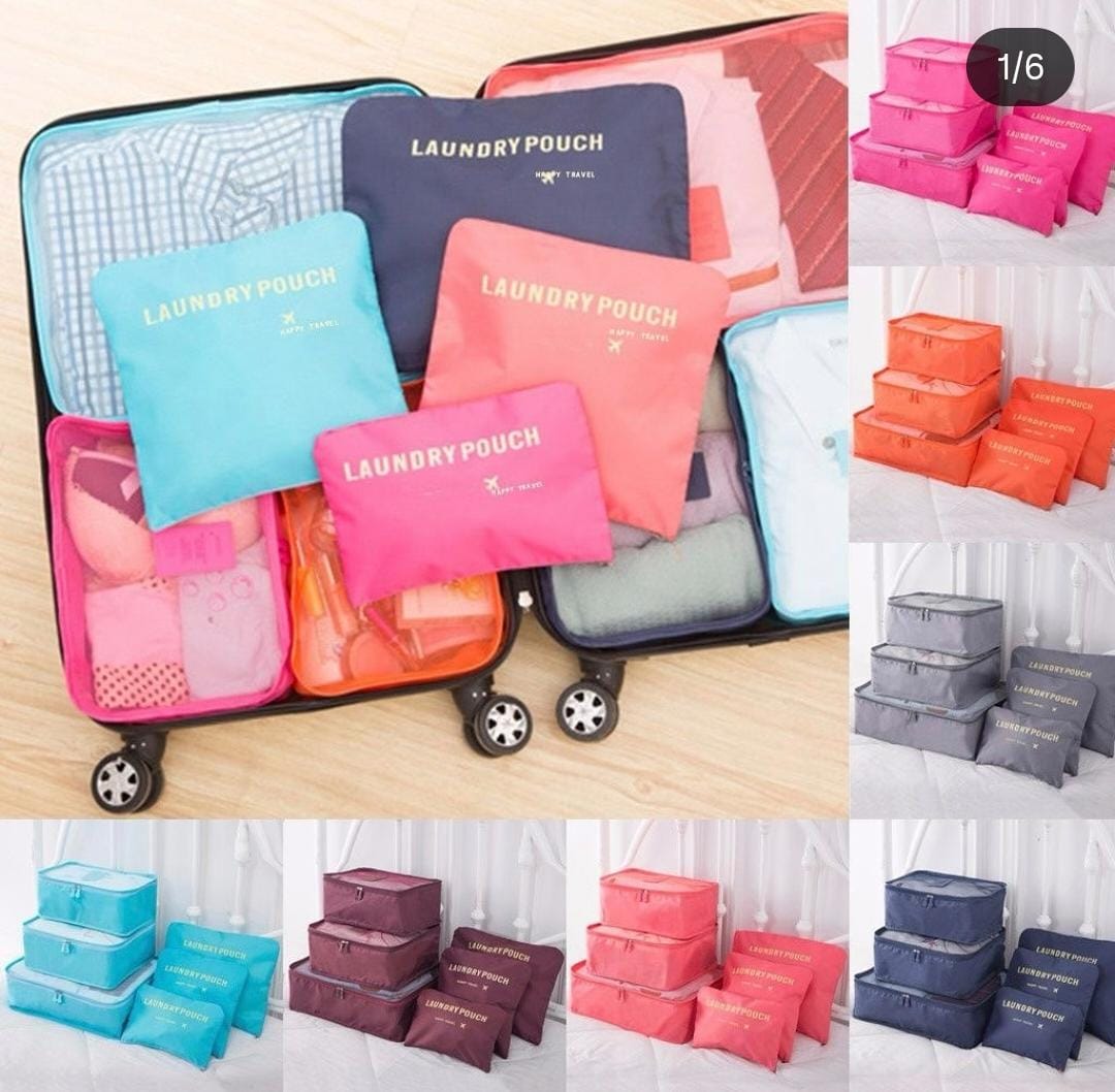 KIT BOLSA DE VIAJE 5 PIEZAS