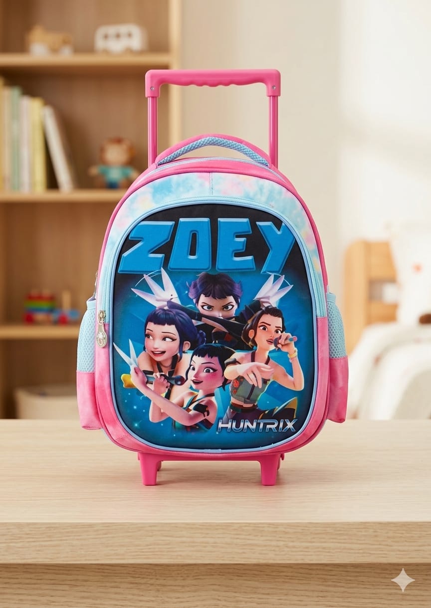 CARRITO MOCHILA SORPRESA KINDER GUERRERAS/CONEJO CORAZON