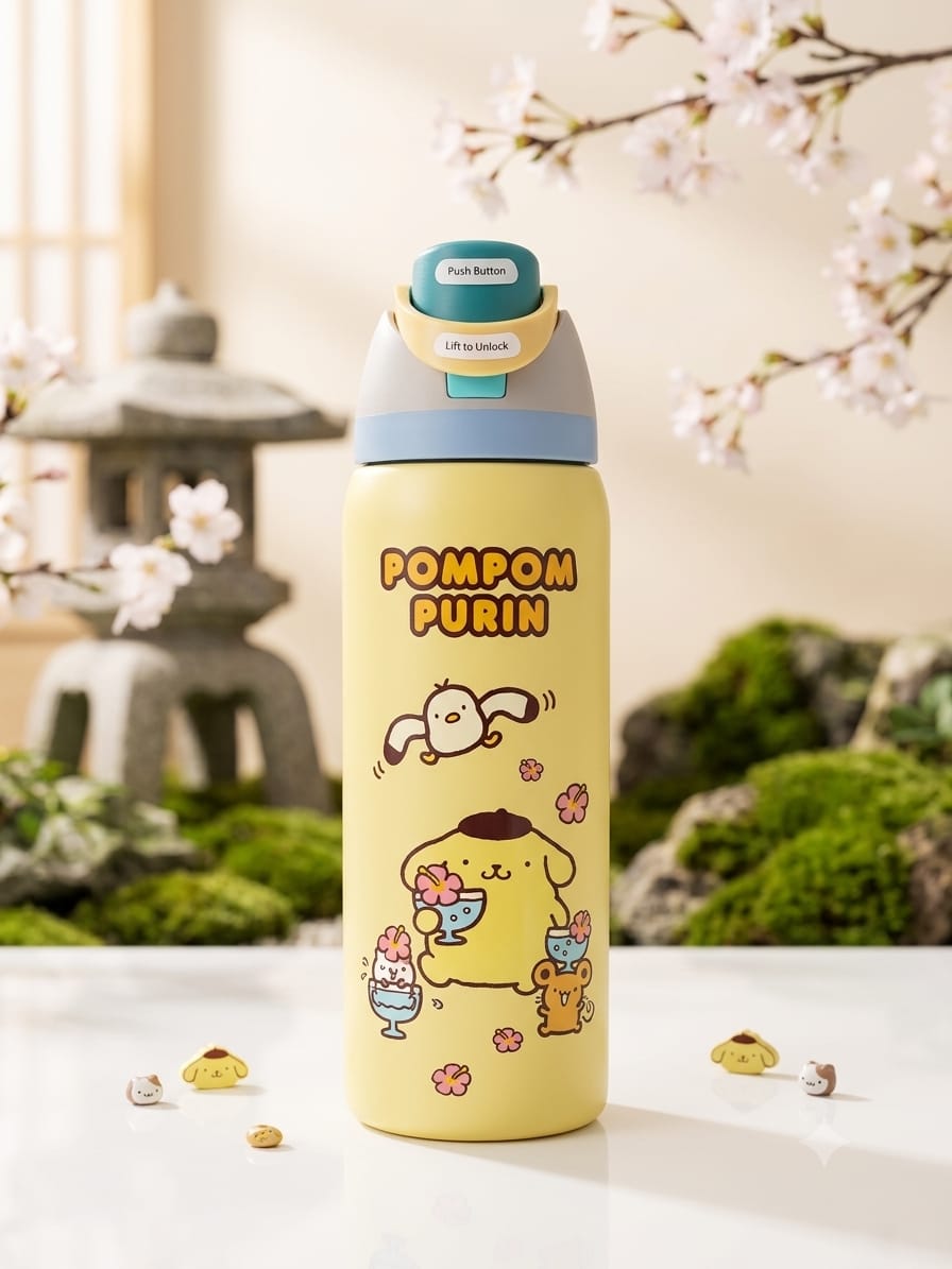 TERMO OWALA SANRIO 32 OZ (945ML) AMARILLO