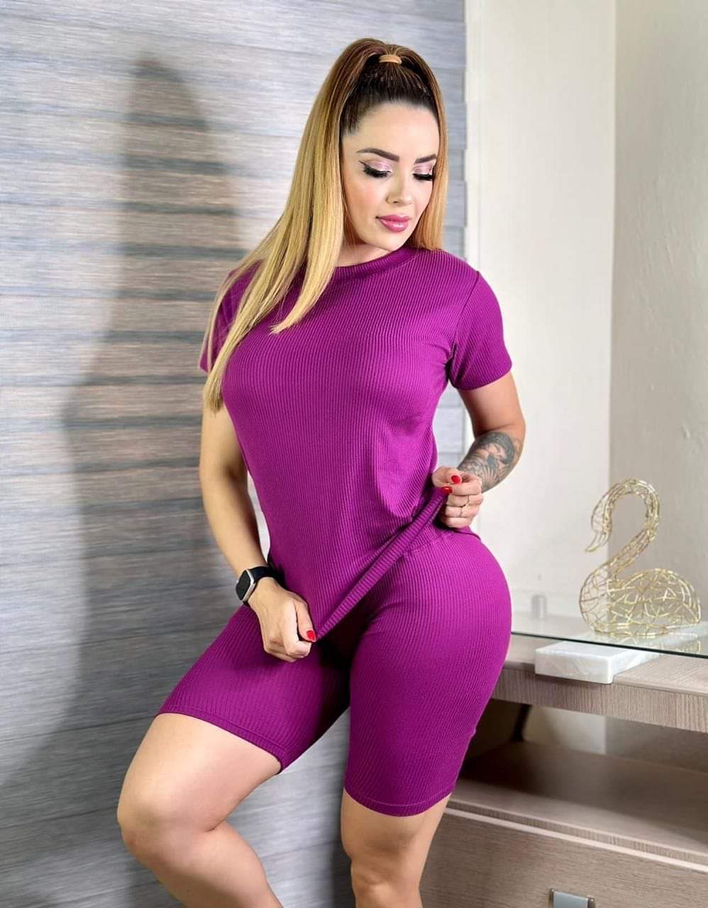 CONJUNTO ASTRID VIOLETA