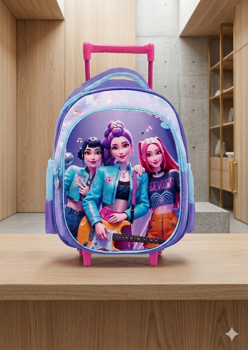 CARRITO MOCHILA SORPRESA KINDER GUERRERAS/CONEJO ASTRONAUTA